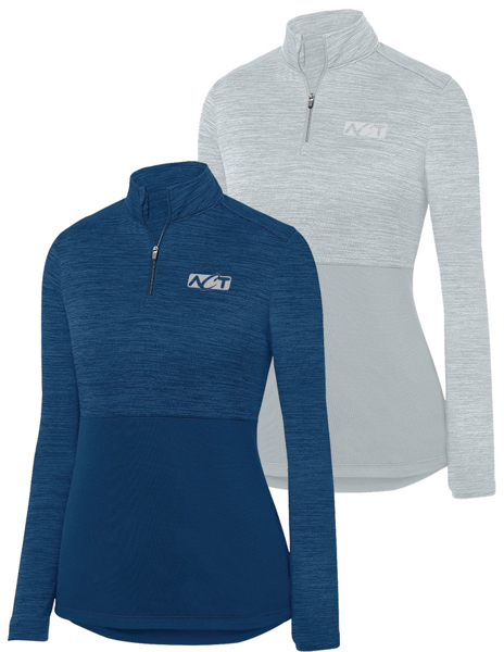 Picture of Ladies Shadow Tonal Heather 1/4 Zip Pullover